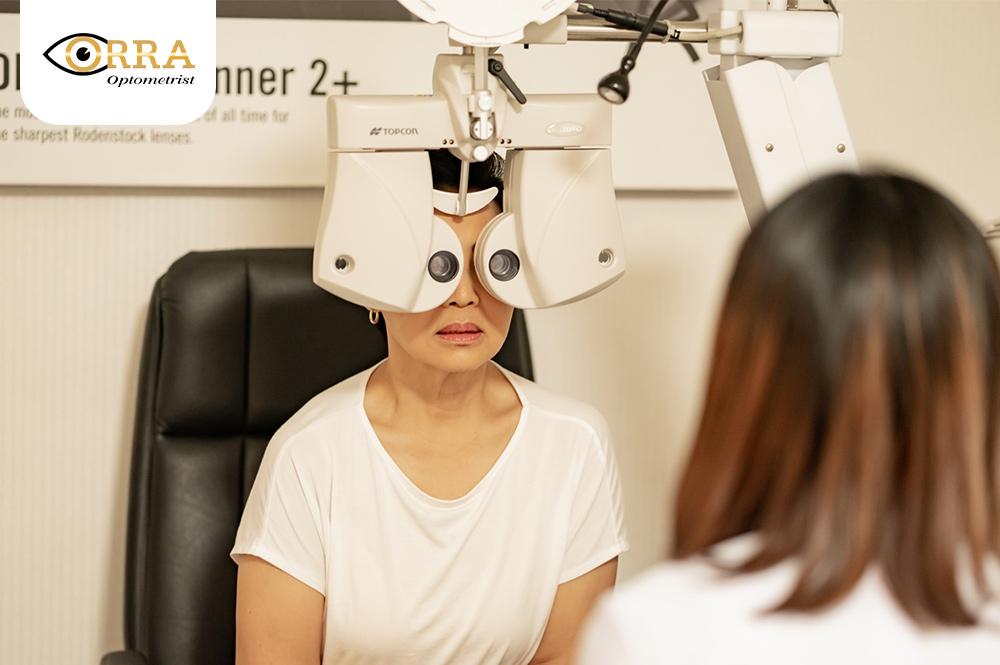 ตรวจเชคสายตาเป็นประจำ