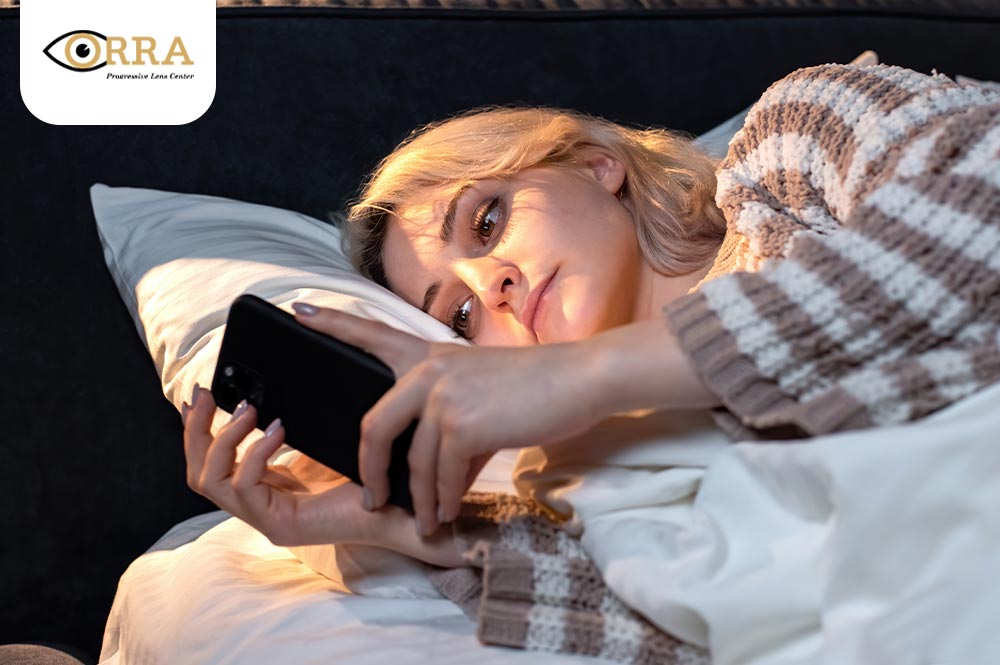 นอนตะแคงกับปัญหาสายตาเอียง