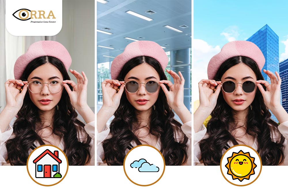 เปรียบเทียบเลนส์เปลี่ยนสี