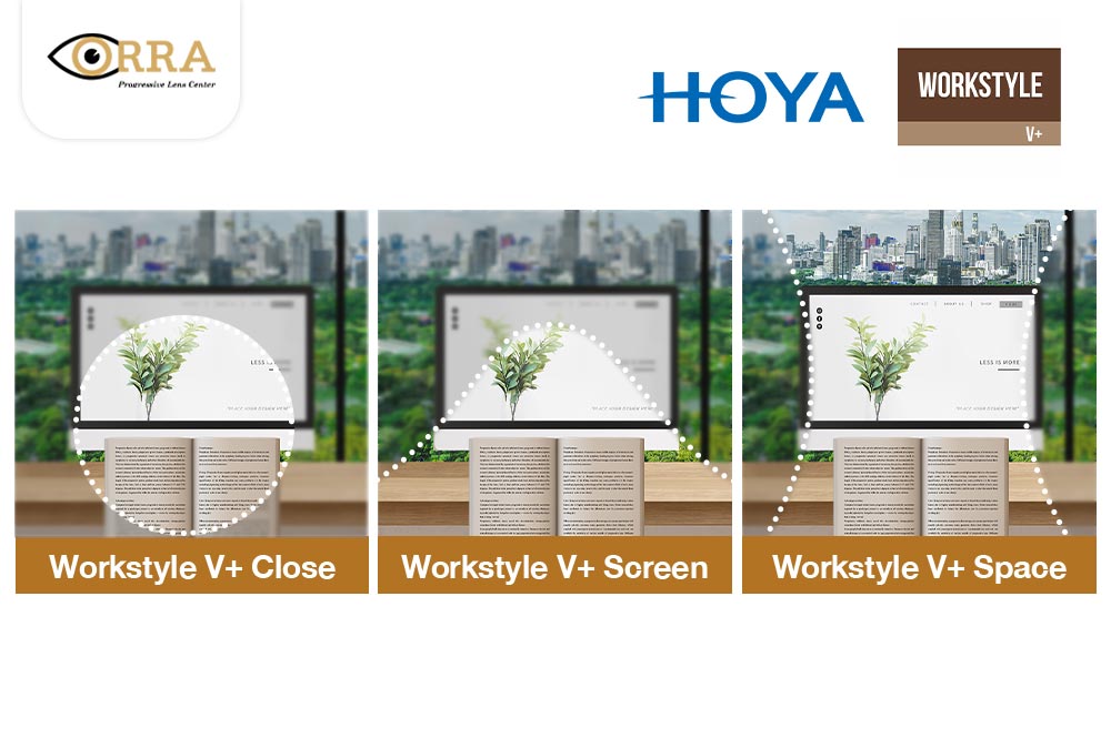 Hoya Workstyle V+ Lenses