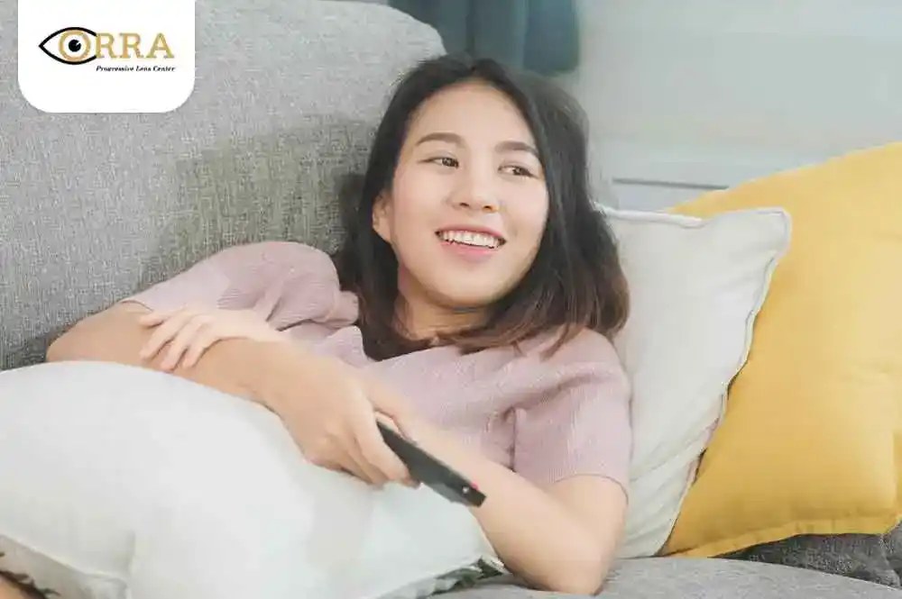 เห็นภาพซ้อน จากสายตาเอียง