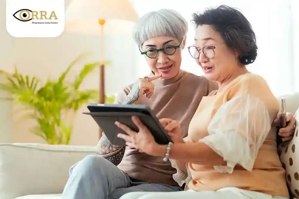 แว่นสายตาผู้สูงอายุ แว่นโปรเกรสซีฟ