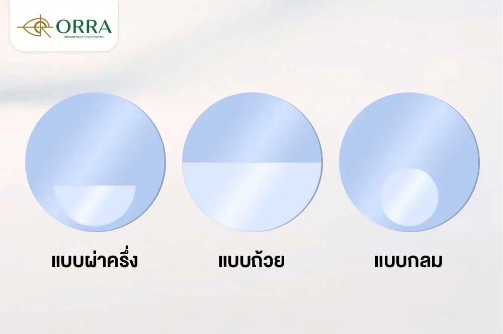 เลนส์ 2 ชั้น แว่น 2 ชั้น