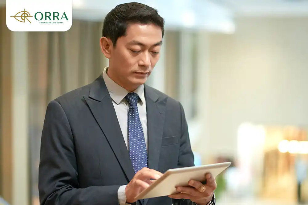 สายตายาว ใส่แว่นโปรเกรสซีฟ