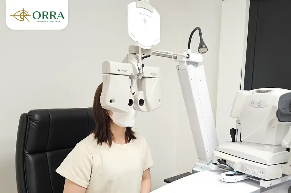 สายตายาว ใส่เลนส์ progressive lens