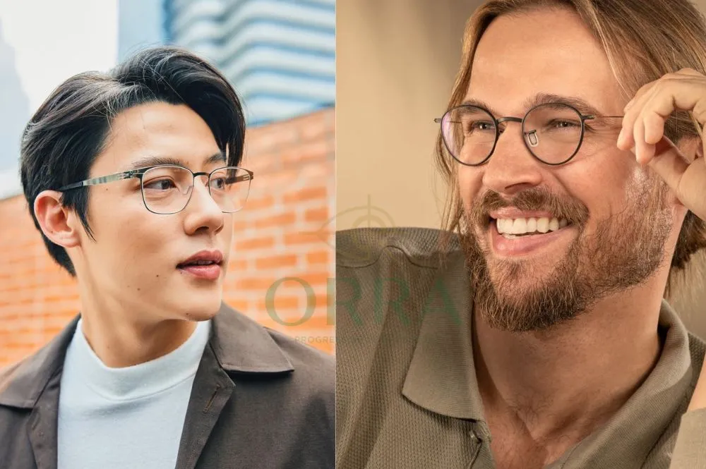 การเลือกแว่นตาสำหรับผู้ชาย