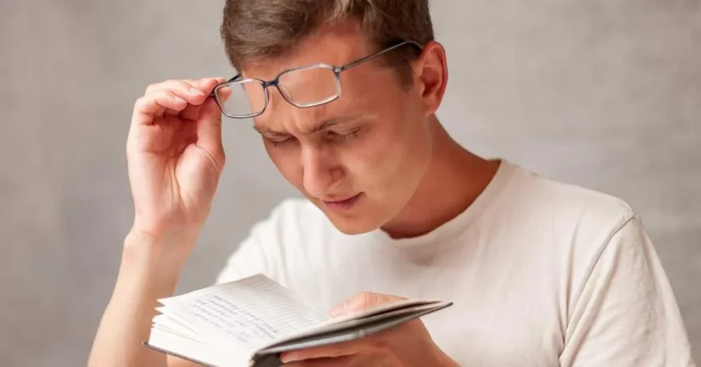 มองใกล้ต้องถอดแว่น