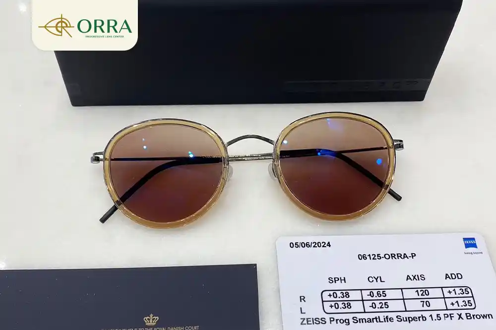 แว่นโปรเกรสซีฟ เปลี่ยนสี