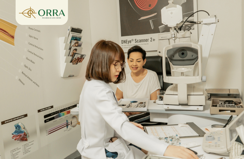 ตรวจวัดสายตากับนักทัศนมาตร