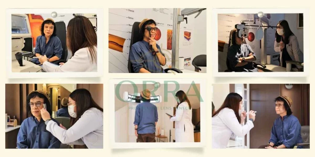 ใส่แว่นแล้วปวดตา ตรวจสายตา