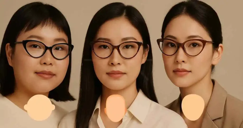 แว่นทรงแคทอายเหมาะกับหน้าแบบไหน