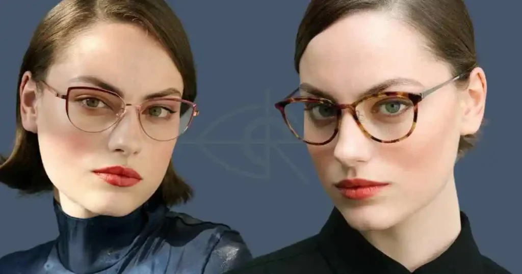 แว่นสายตา ทรงแคทอาย