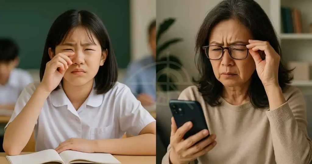 ดูแลสายตา วัย 40