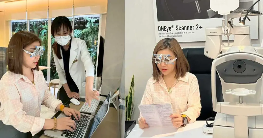 การแก้ปัญหาใส่แว่นโปรเกรสซีฟแล้วเวียนหัวด้วยการออกแบบเลนส์เฉพาะบุคคล